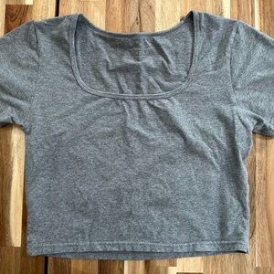 Gray Women's Top